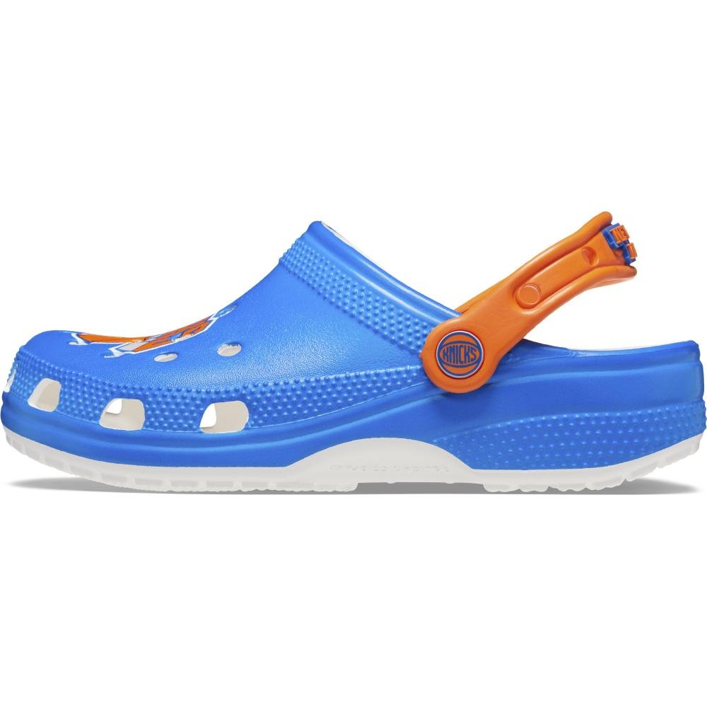 Sandália Crocs Nba New York Knicks  WHITE Azul 3