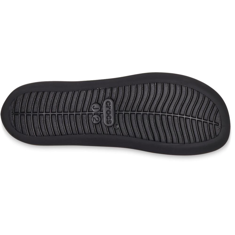 Sapatilha crocs brooklyn flat k black Preto 6