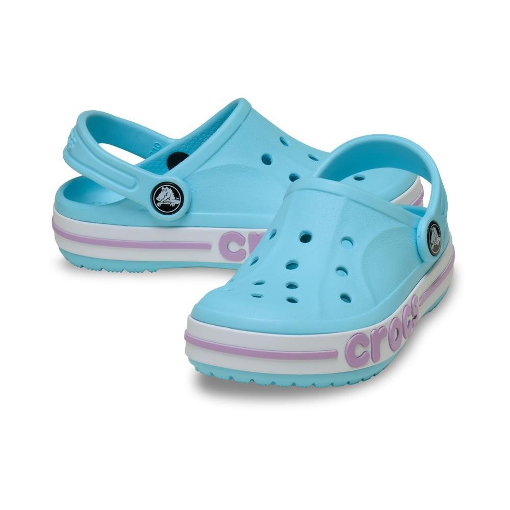 Sandália Crocs Bayaband Clog T Arctic Azul 4