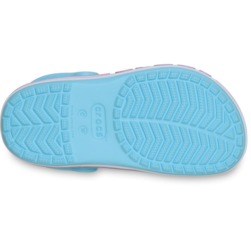 Sandália Crocs Bayaband Clog T Arctic Azul 6