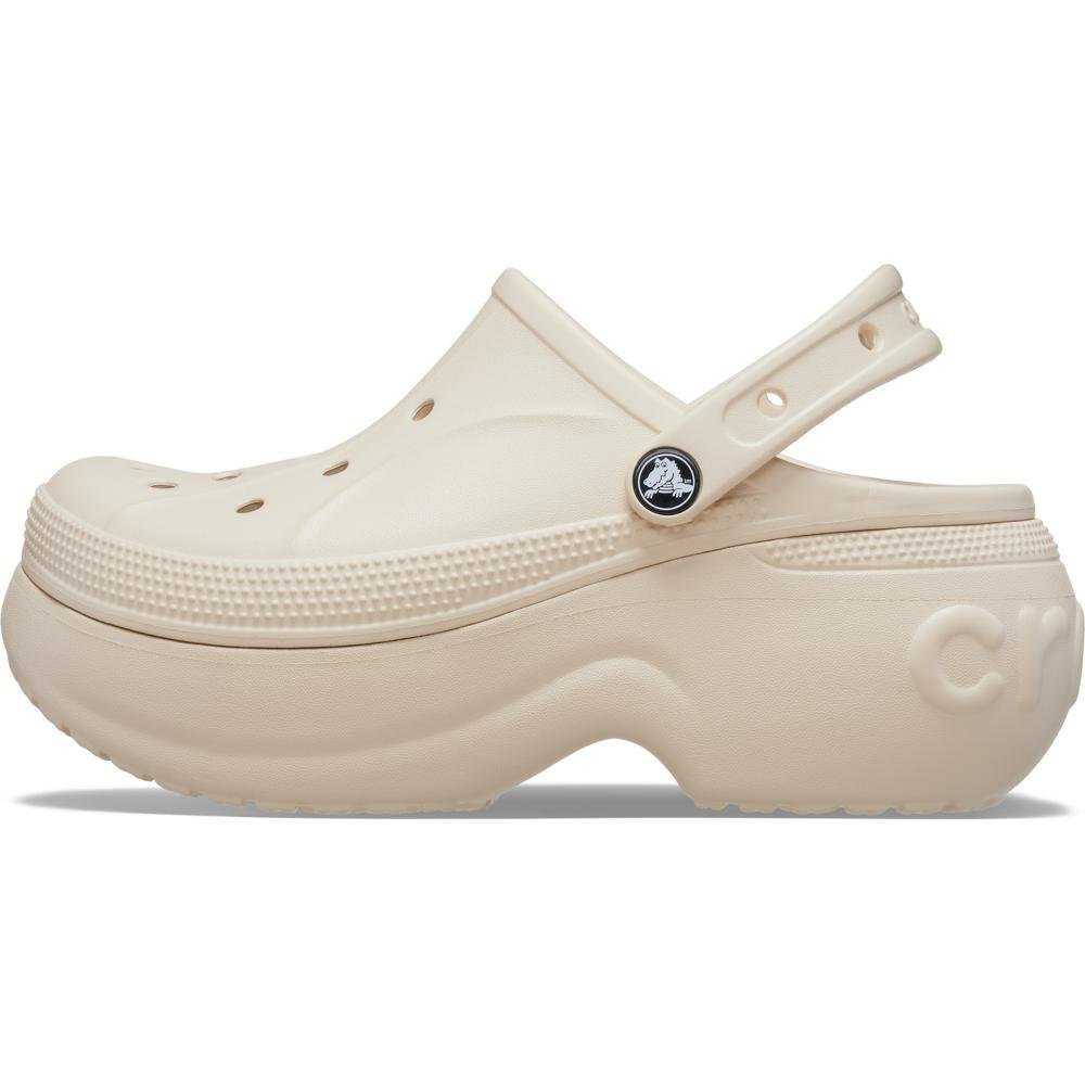 Sandália Crocs Bella Clog Winter White Bege 3