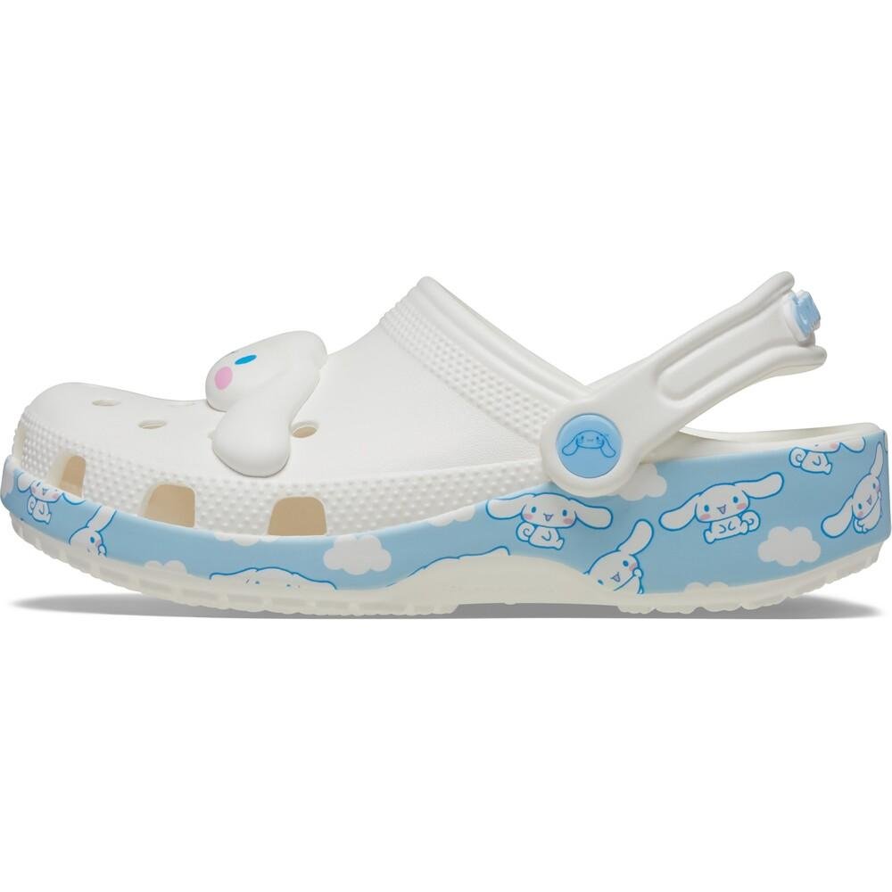 Sandália Crocs Cinnamoroll Classic Clog K Multi Branco 3