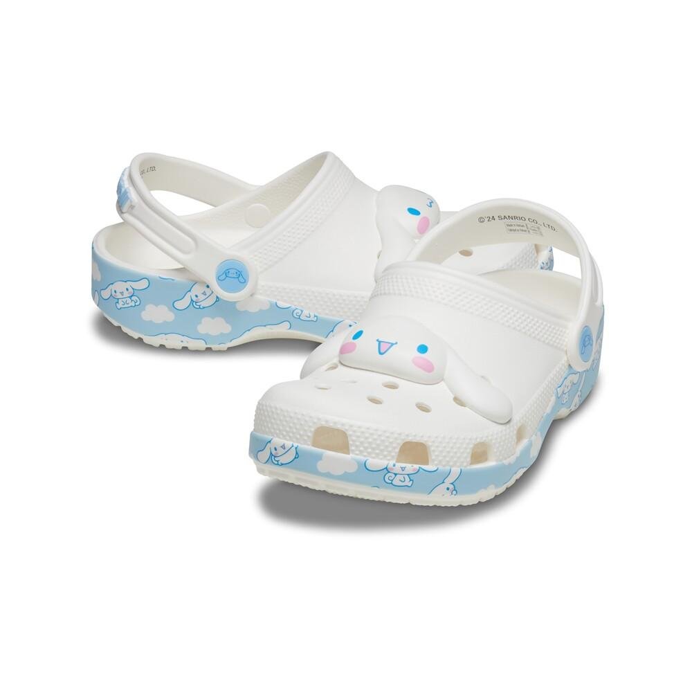 Sandália Crocs Cinnamoroll Classic Clog K Multi Branco 4