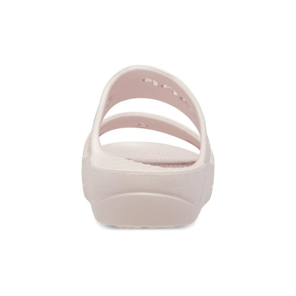 Sandália Crocs Baya Platform Sandal Barely Pink Off White 7