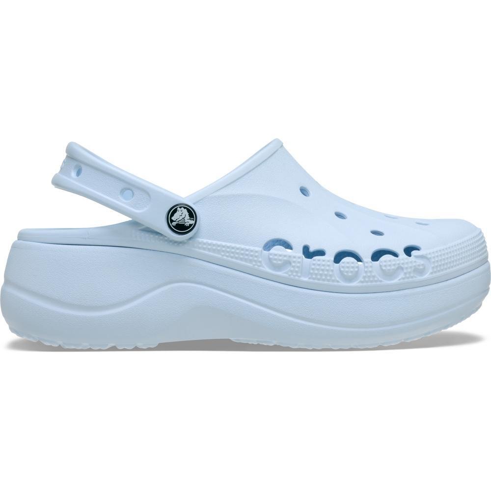 Sandália Crocs Baya Plataform Clog Mineral Blue