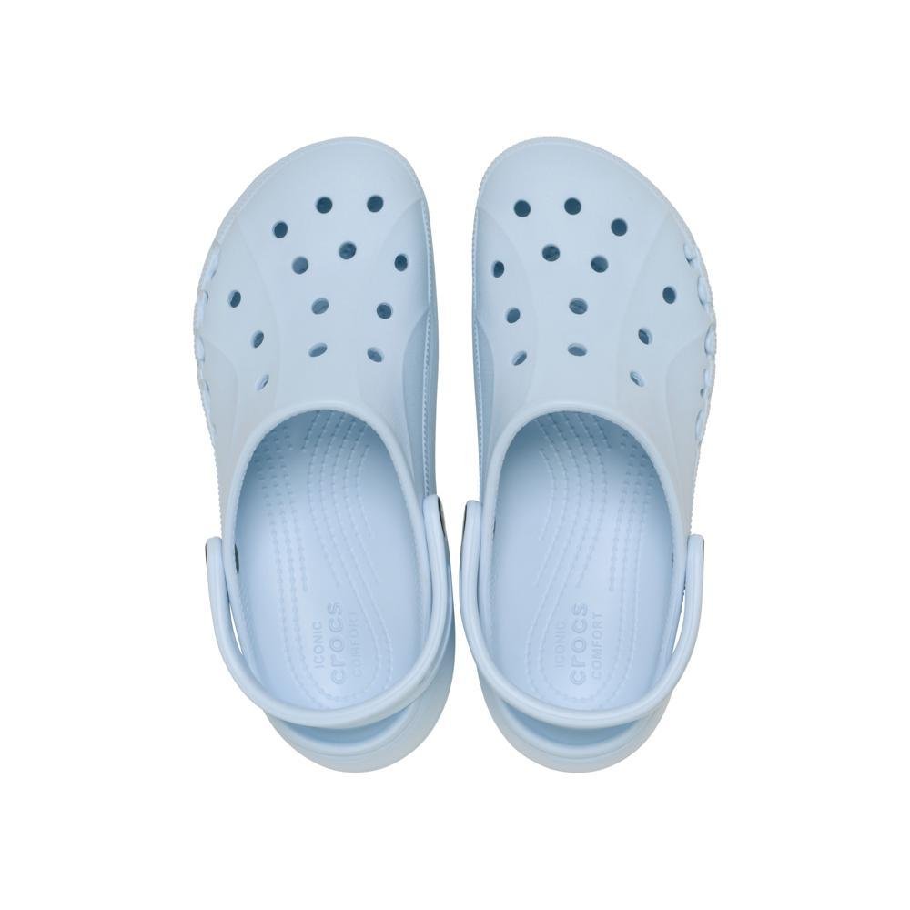 Sandália Crocs Baya Plataform Clog Mineral Blue Azul 5