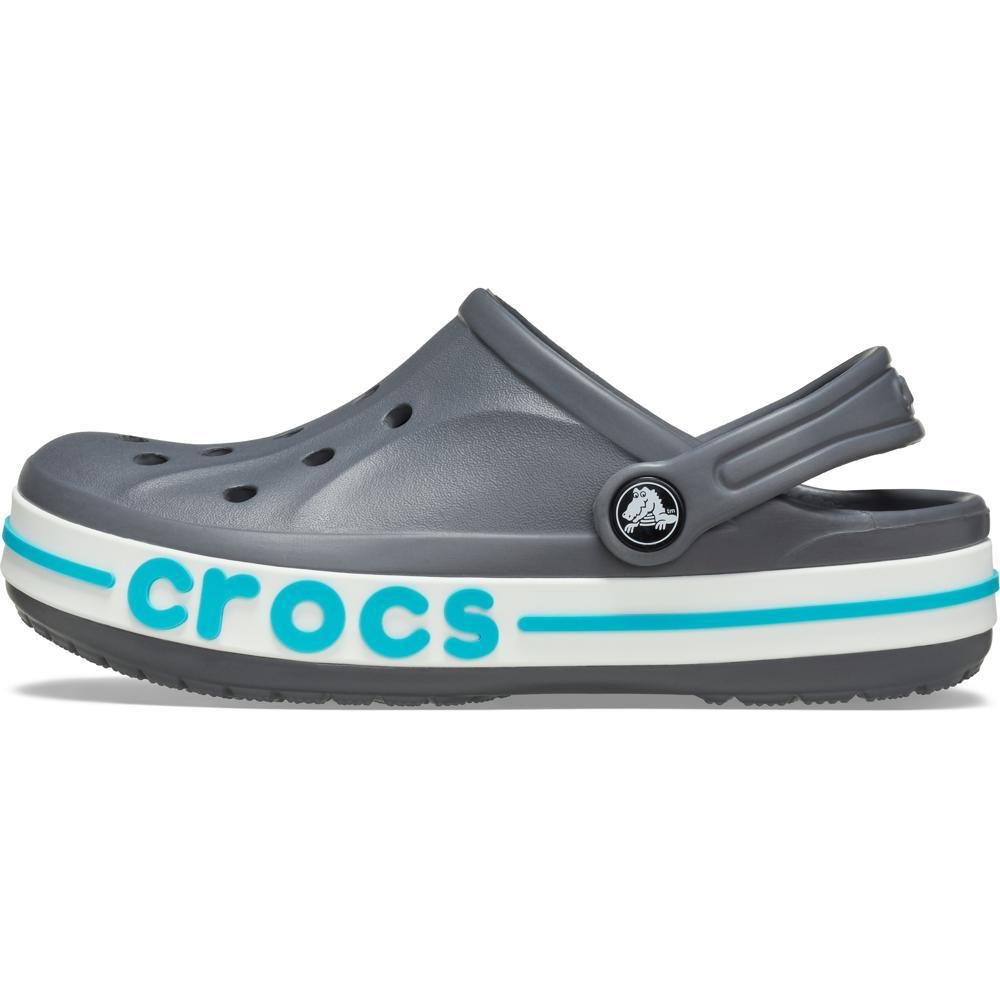 Sandália Crocs Bayaband Clog K Charcoal/Multi Preto 3