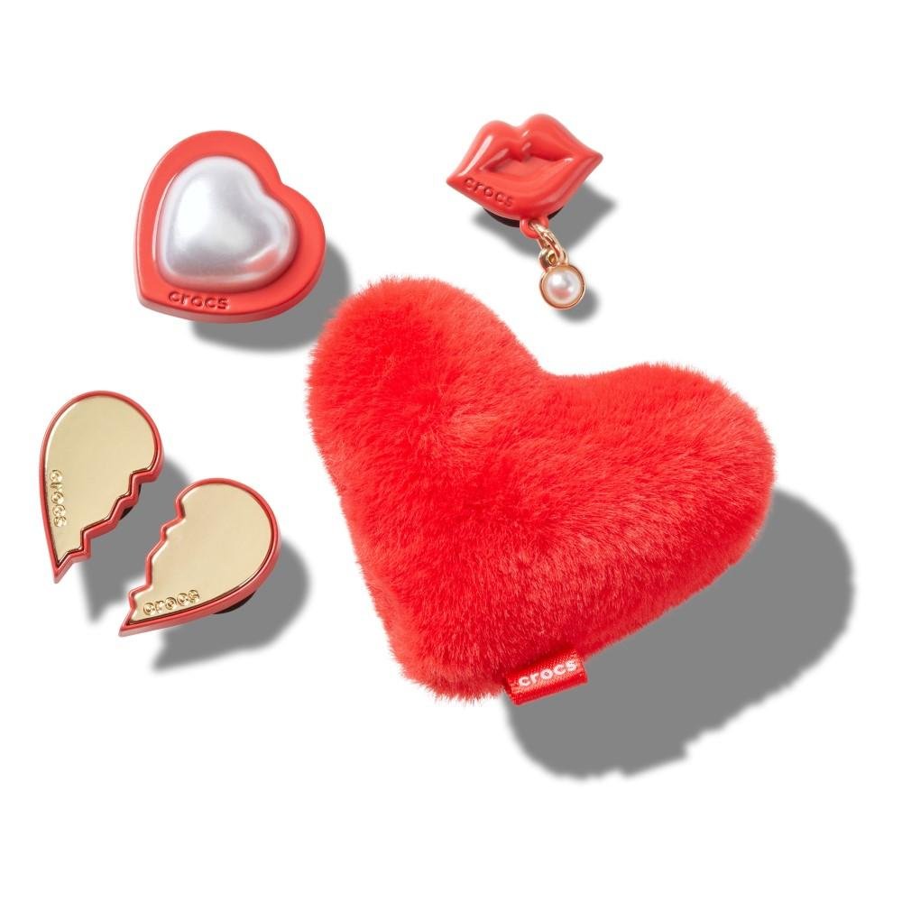 Jibbitz™ Dia dos Namorados Pack com 5 Peças Único