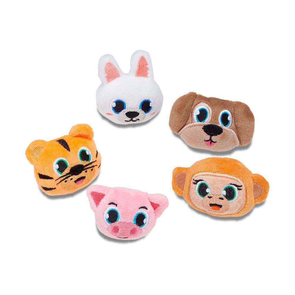 Jibbitz™ Animal Peludo Pack com 5 Peças Único