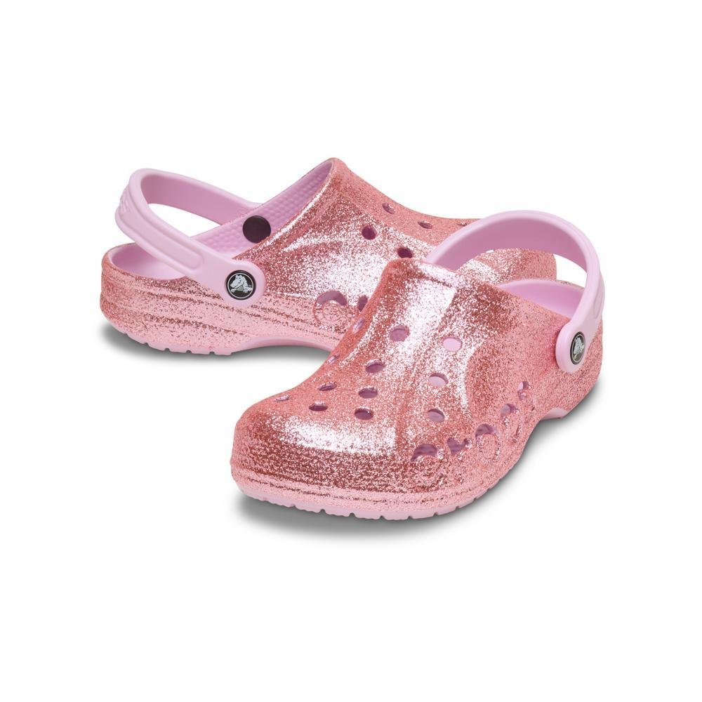 Sandália Crocs Baya Glitter Clog Ballerina Pink Ballerina Pink 4