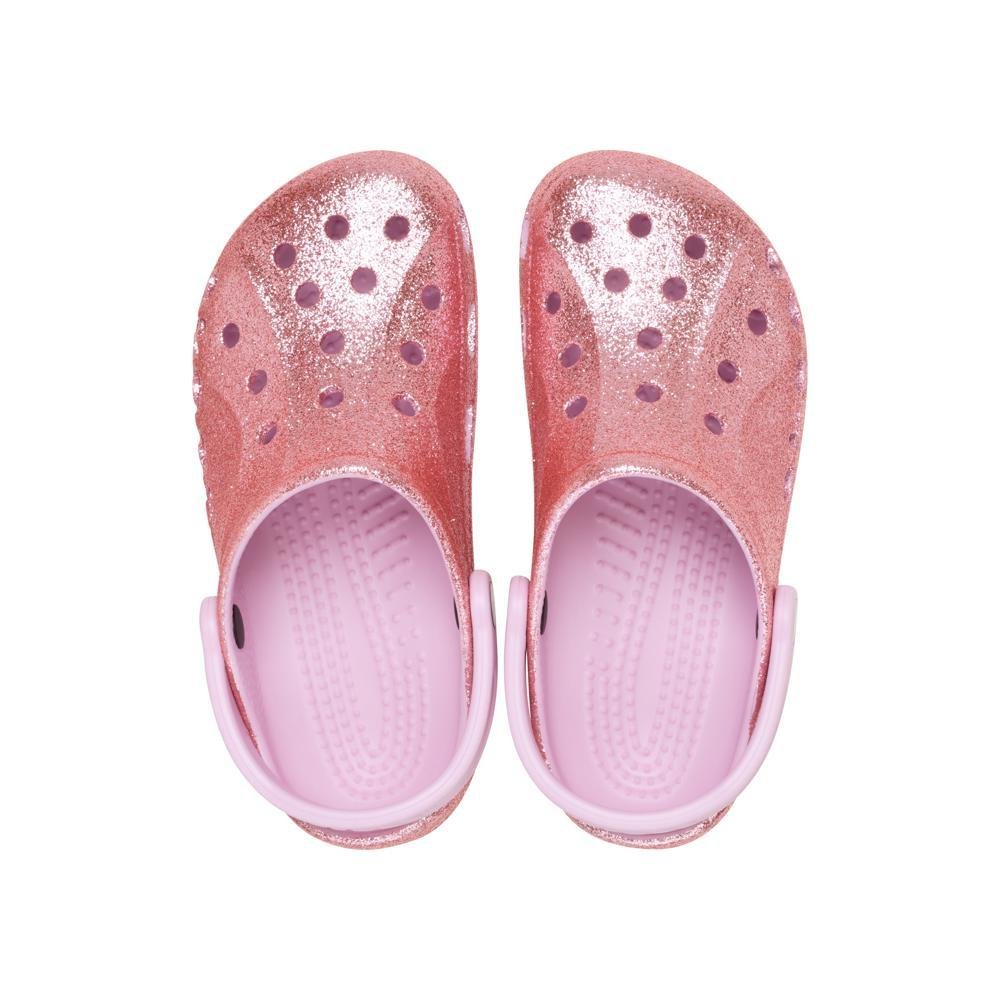 Sandália Crocs Baya Glitter Clog Ballerina Pink Ballerina Pink 5