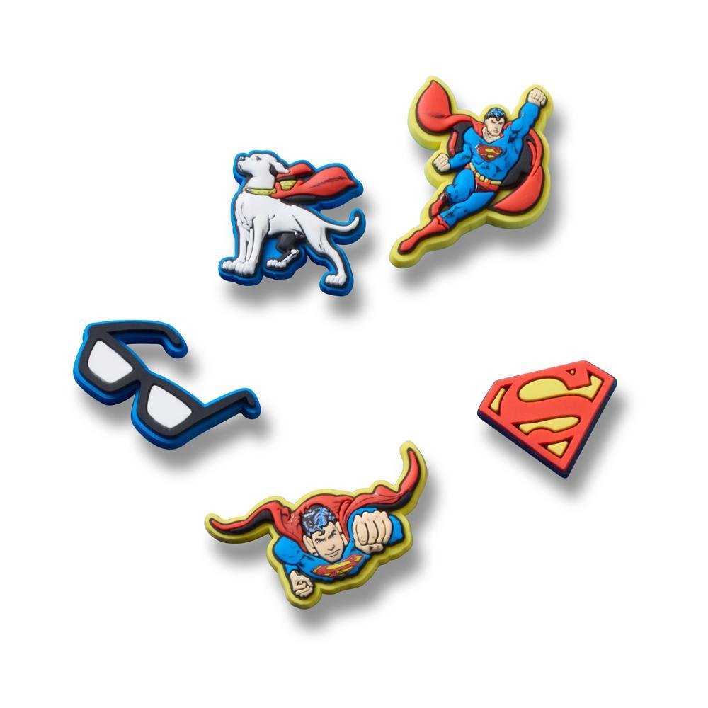 Jibbitz™ Superman Pack com 5 Peças UNICO