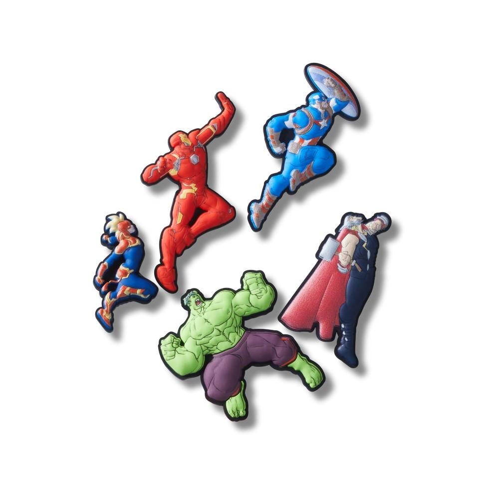 Jibbitz™ Avengers Pack com 5 Peças UNICO
