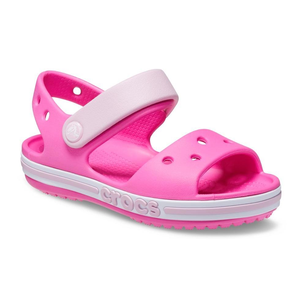 Sandália Crocs Bayaband Sandal K Electric Pink Electric Pink 2
