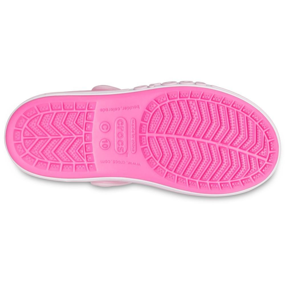 Sandália Crocs Bayaband Sandal K Electric Pink Electric Pink 6
