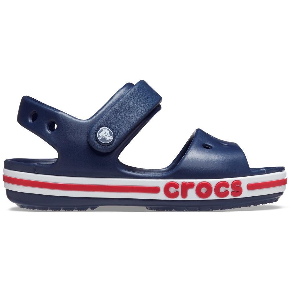 Sandália Crocs Bayaband Sandal K Navy/Pepper
