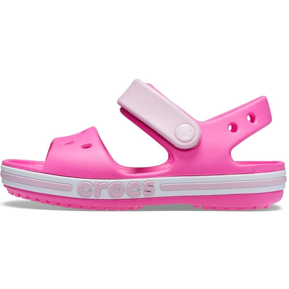 Sandália Crocs Bayaband Sandal T Electric Pink Electric Pink 3