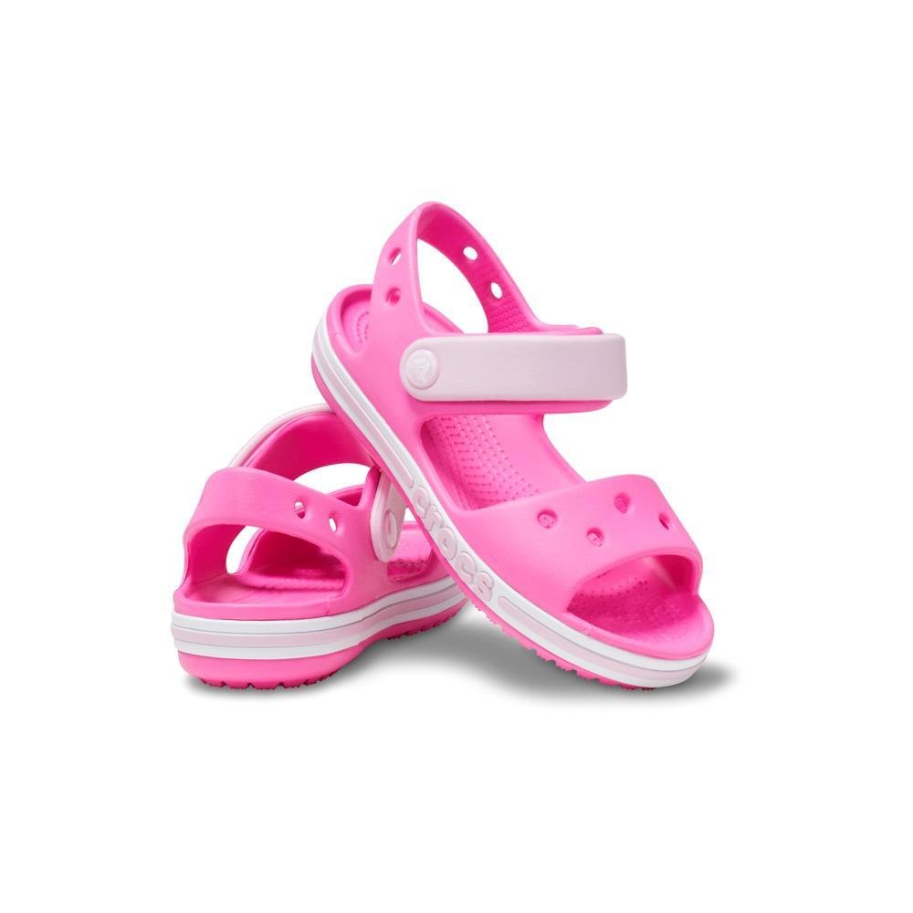Sandália Crocs Bayaband Sandal T Electric Pink Electric Pink 4