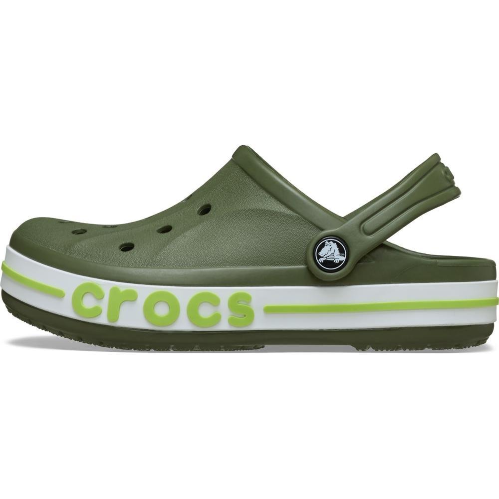 Sandália Crocs Bayaband Clog K Army Green/Lime Punch Army Green/Lime Punch 3