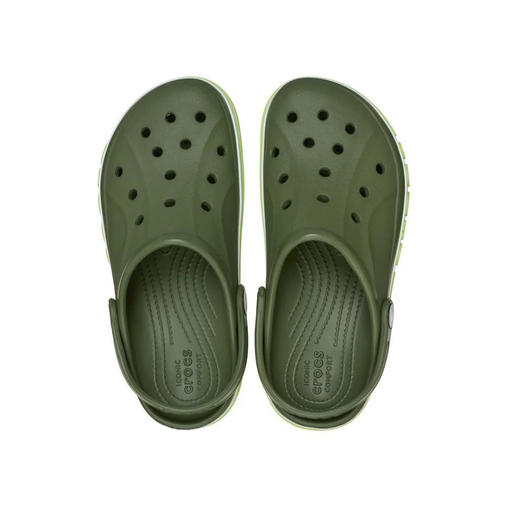 Sandália Crocs Bayaband Clog K Army Green/Lime Punch Army Green/Lime Punch 5