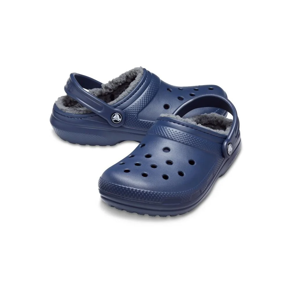 Sandália Crocs Classic Lined Clog  NAVY/CHARCOAL Navy/Charcoal 4