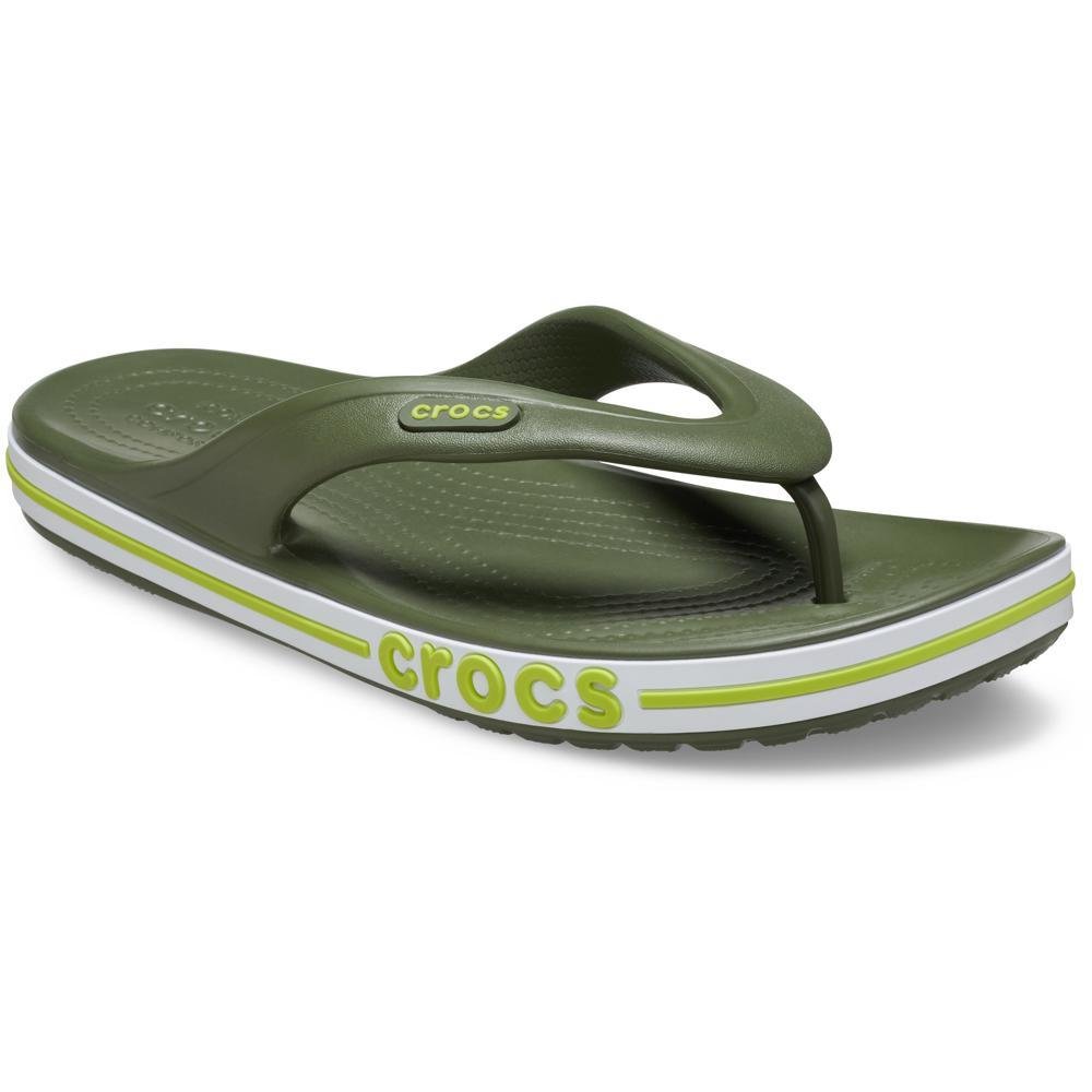 Chinelo Crocs Bayaband Flip ARMY GREEN Army Green 2