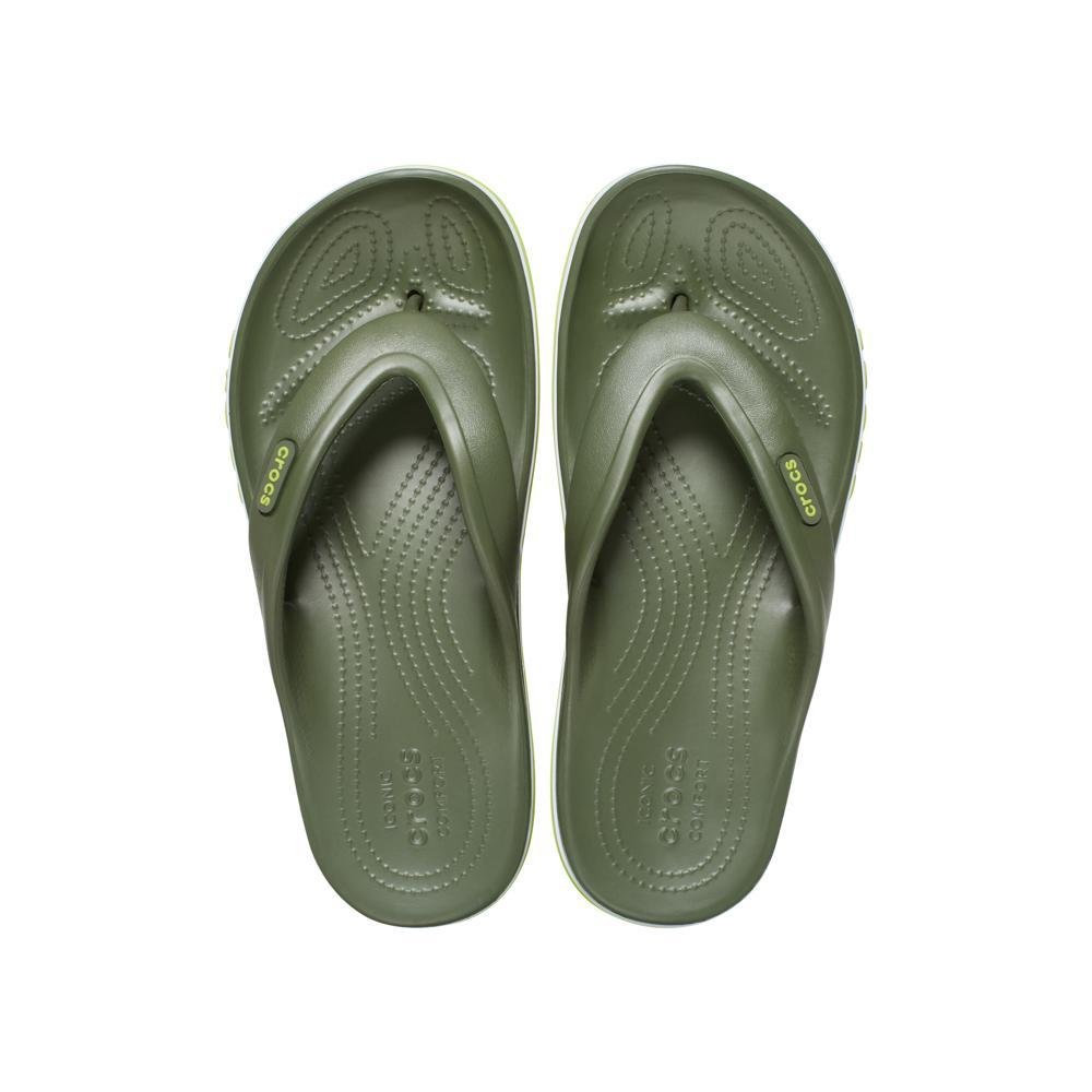 Chinelo Crocs Bayaband Flip ARMY GREEN Army Green 5