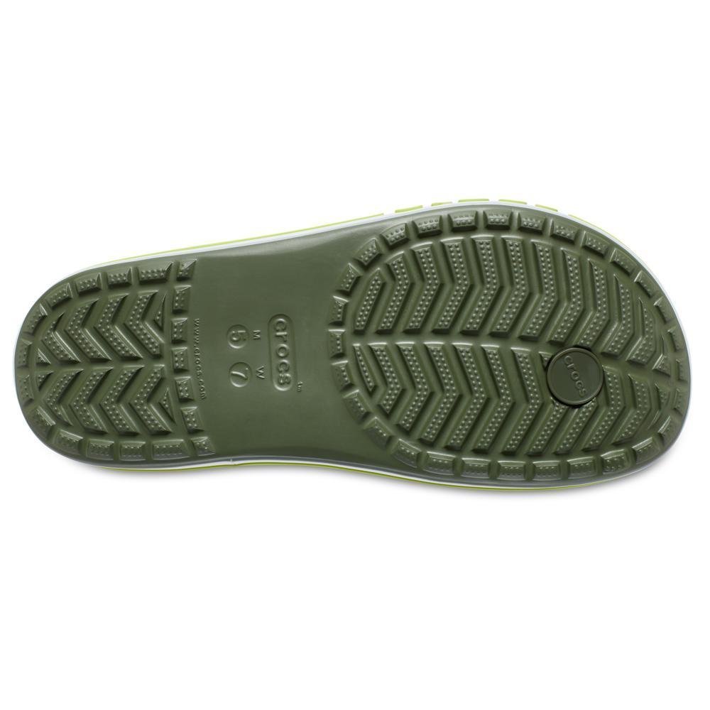 Chinelo Crocs Bayaband Flip ARMY GREEN Army Green 6