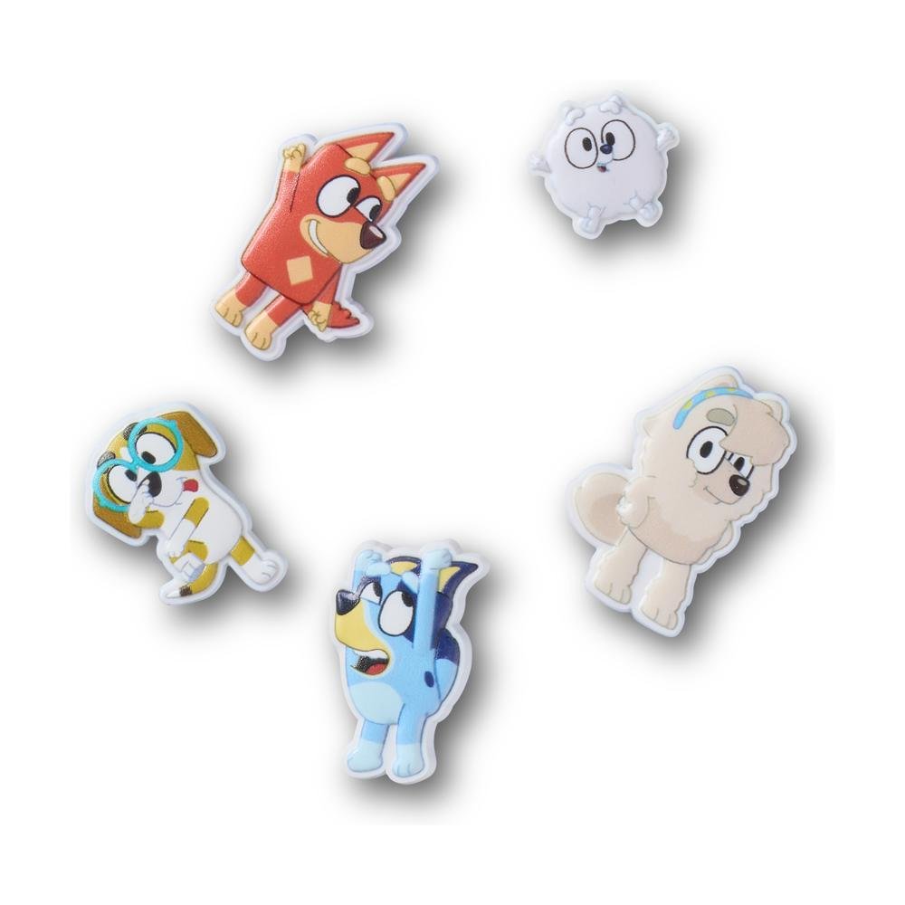 Jibbitz™ Bluey Multi Pack Com 5 Peças UNICO