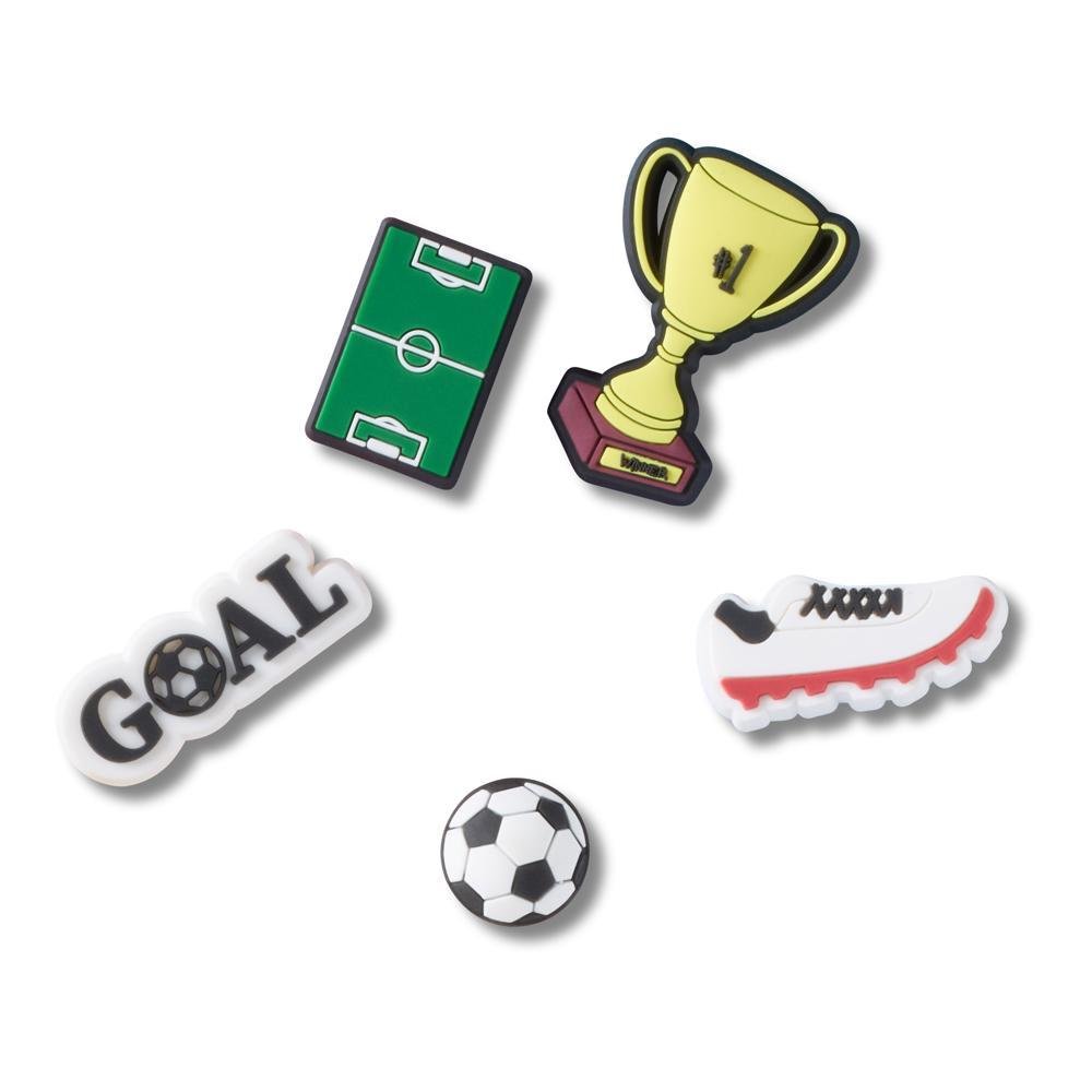 Jibbitz™ Estrelas do Futebol Pack Com 5 Peças Único