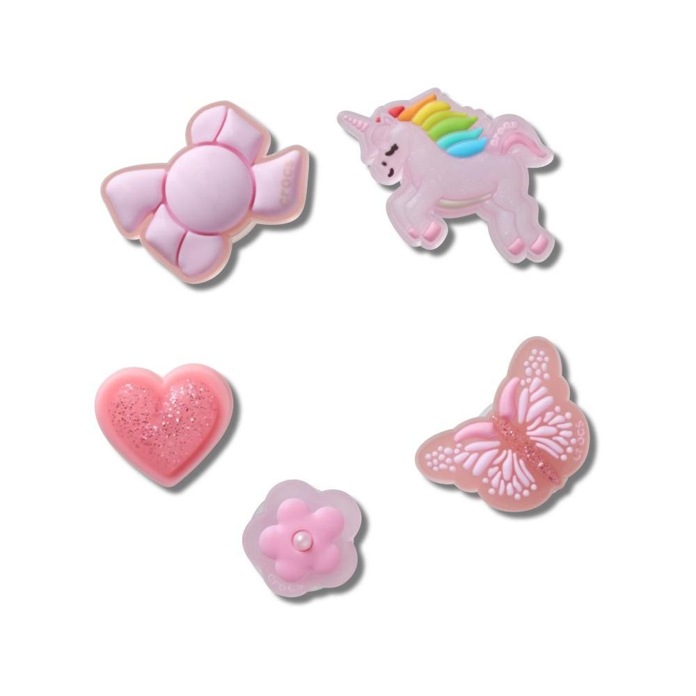 Jibbitz™ Favoritos das Meninas Pack Com 5 Peças UNICO
