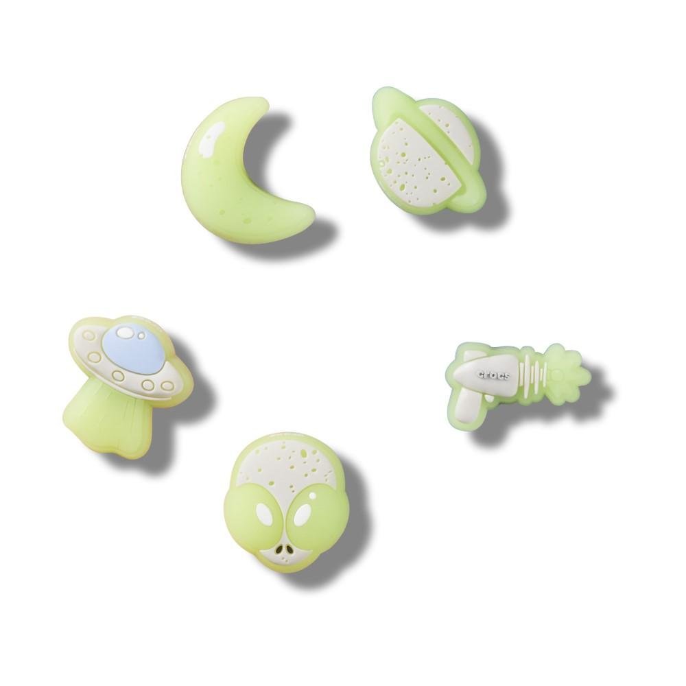 Jibbitz™ Espaço Brilham no Escuro Pack Com 5 Peças Único