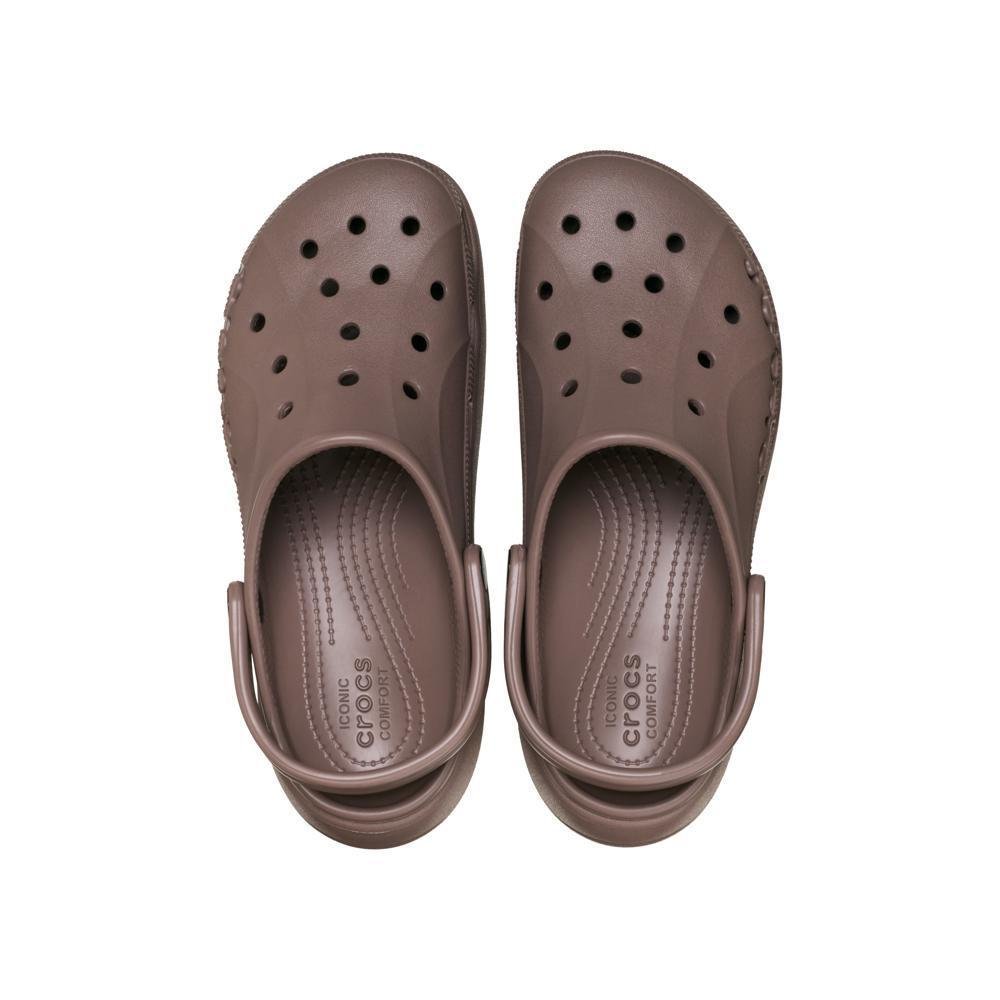 Sandália Crocs Baya Plataform Clog TRUFFLE Marrom 4