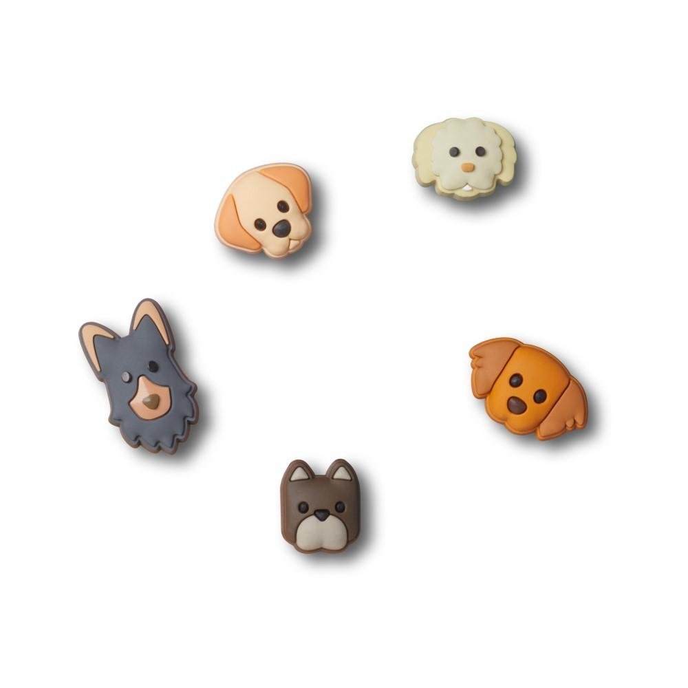 Jibbitz™ Filhotes de Cachorro Pequenos Pack com 5 Peças Único