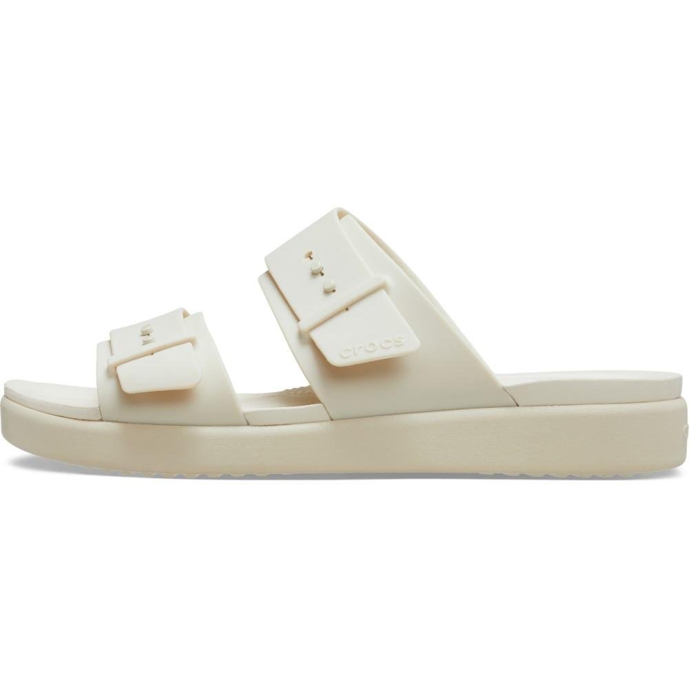 Sandália Crocs Brooklyn Buckle Downlow Sandstone Sandstone 3
