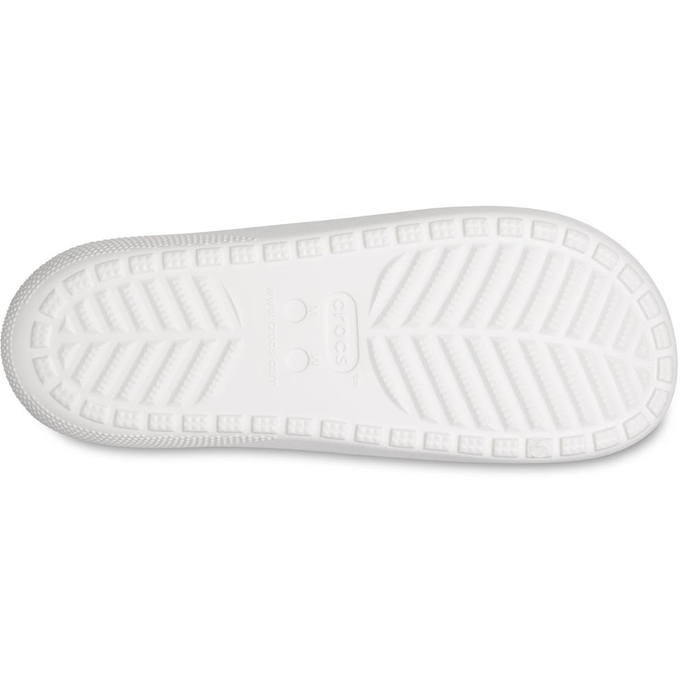 Chinelo crocs classic slide v2 white Branco 7