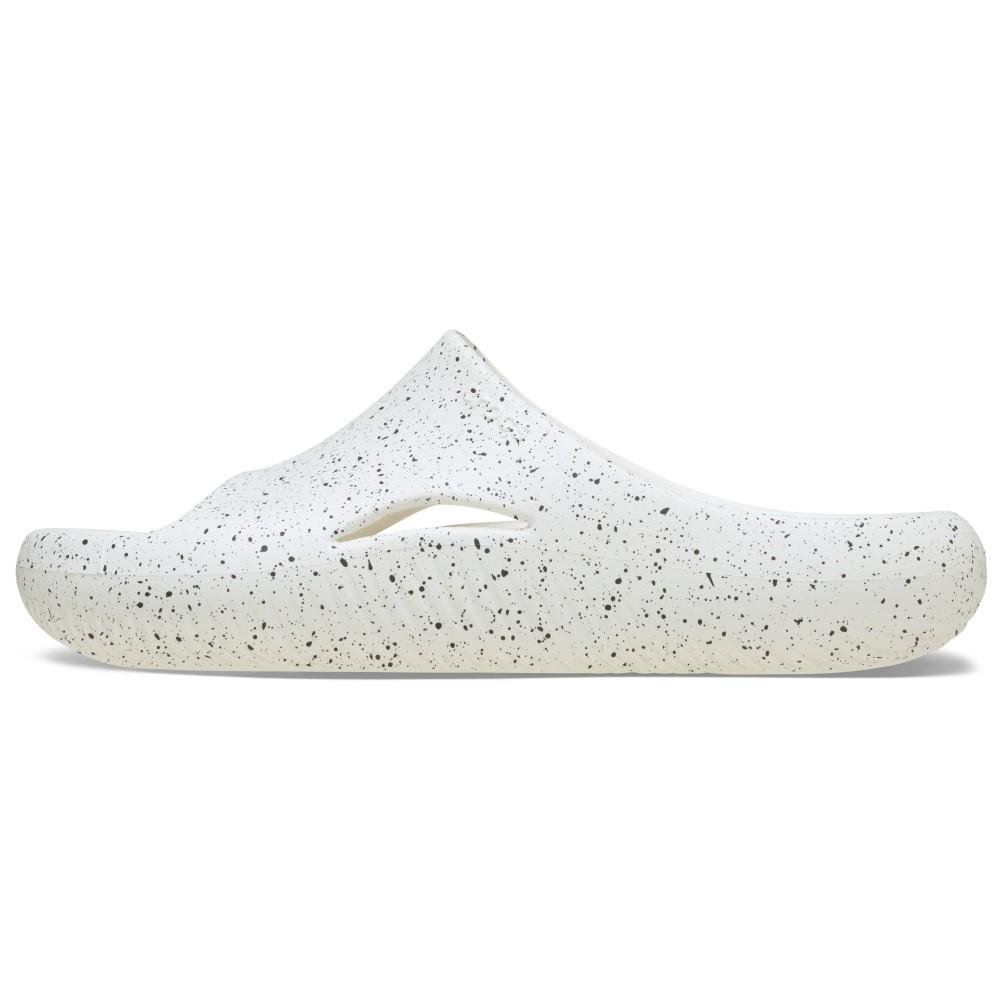 Chinelo Crocs Mellow Recovery Speckle Slide White Branco 3