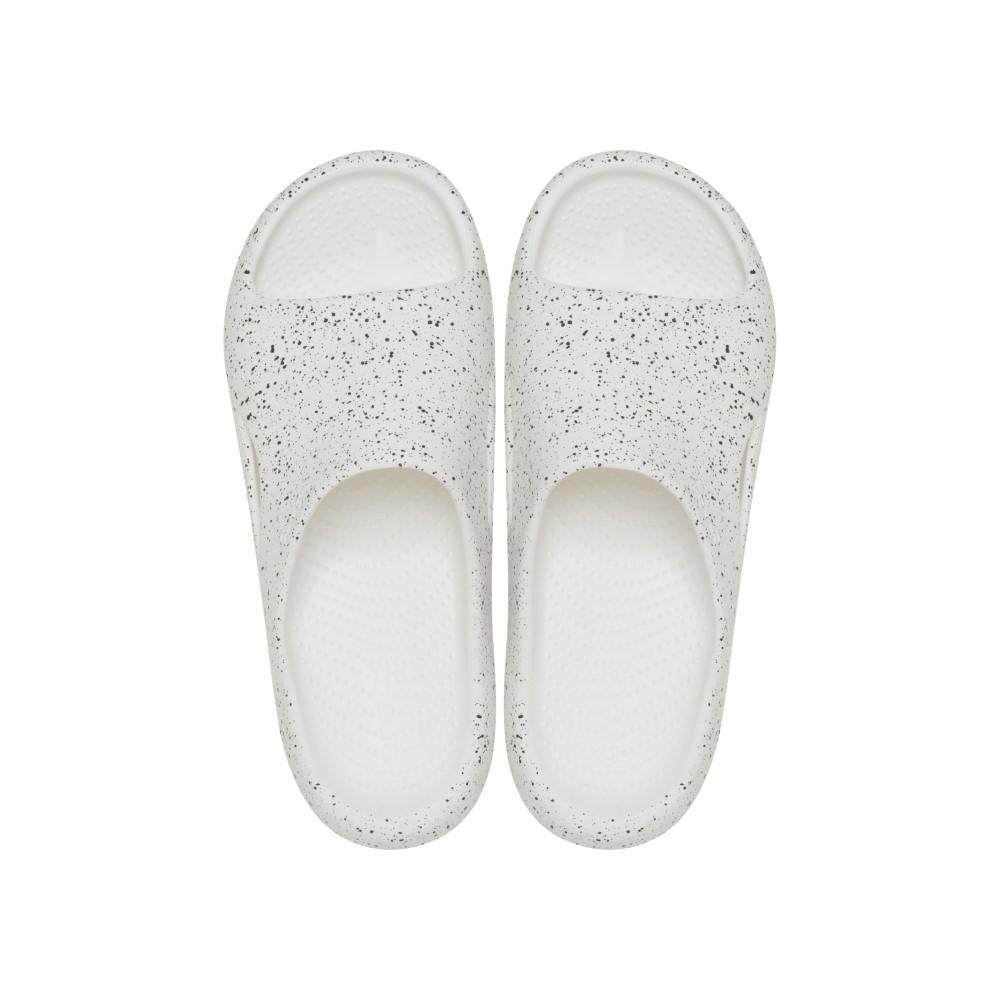 Chinelo Crocs Mellow Recovery Speckle Slide White Branco 5