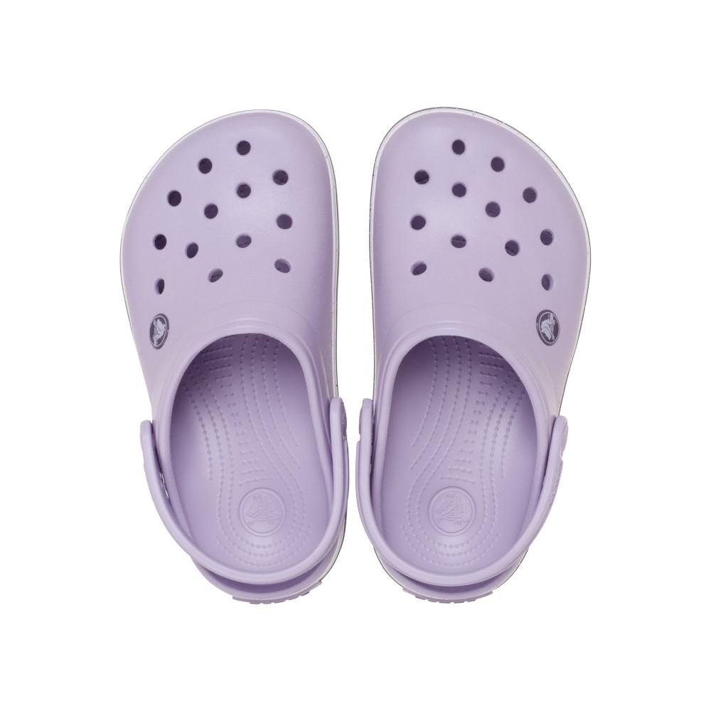 Sandálias Crocs Crocband Speckled Band Clog K Lavender Lavender 5