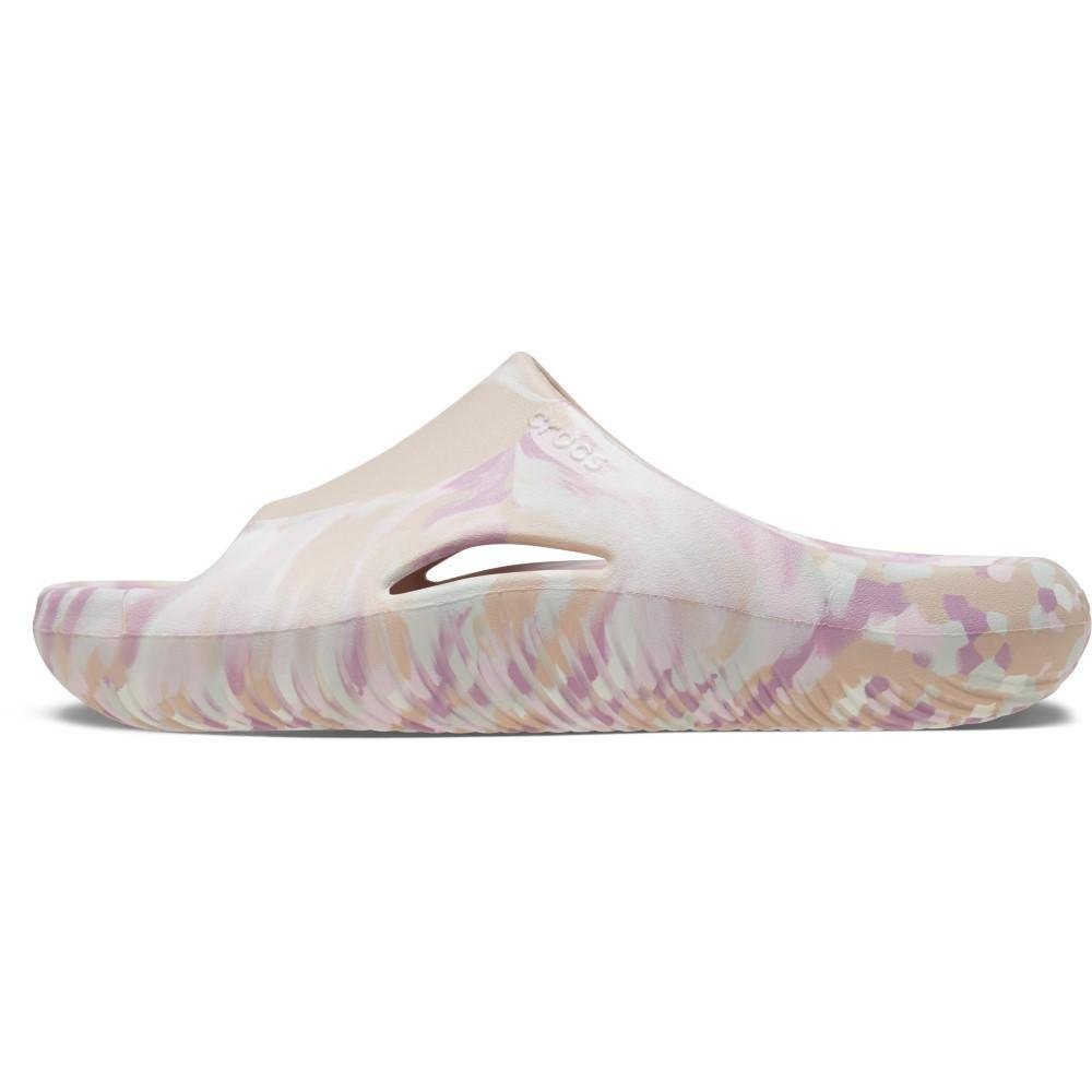 Chinelo Crocs Mellow Recovery Marbled Slide Quartz Quartz 3