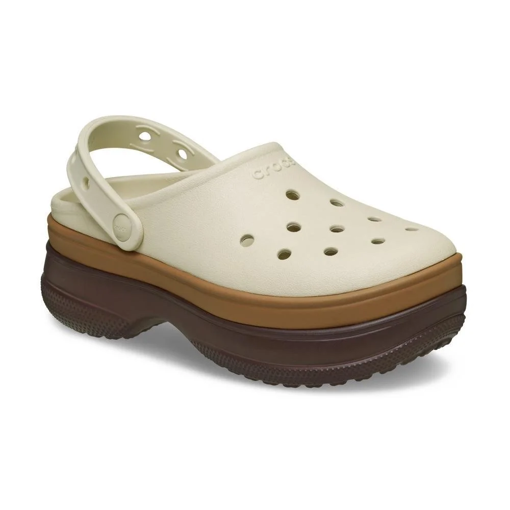 Sandália Crocs Classic Stacked Clog Mocha Mocha 2