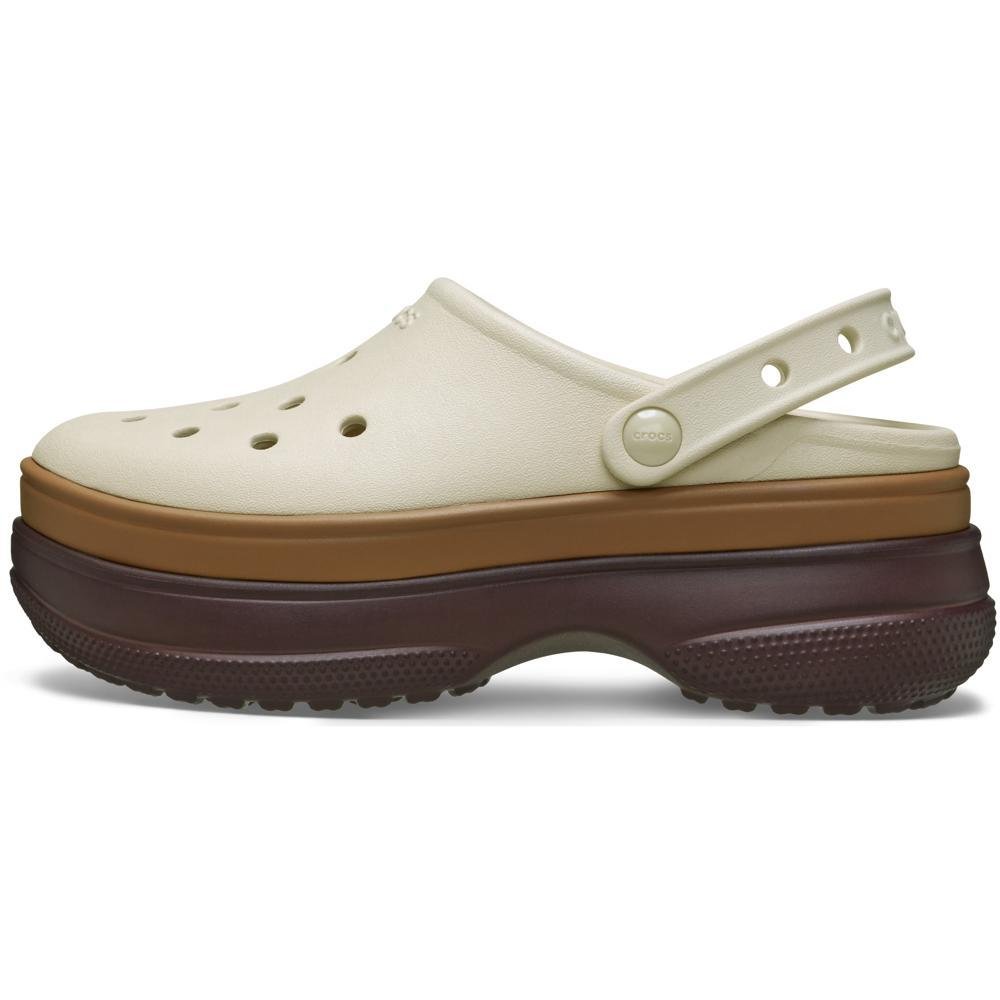 Sandália Crocs Classic Stacked Clog Mocha Mocha 3