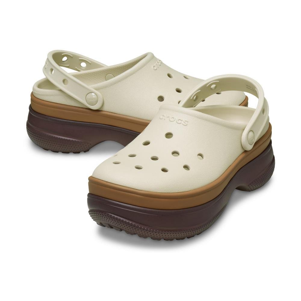 Sandália Crocs Classic Stacked Clog Mocha Mocha 4