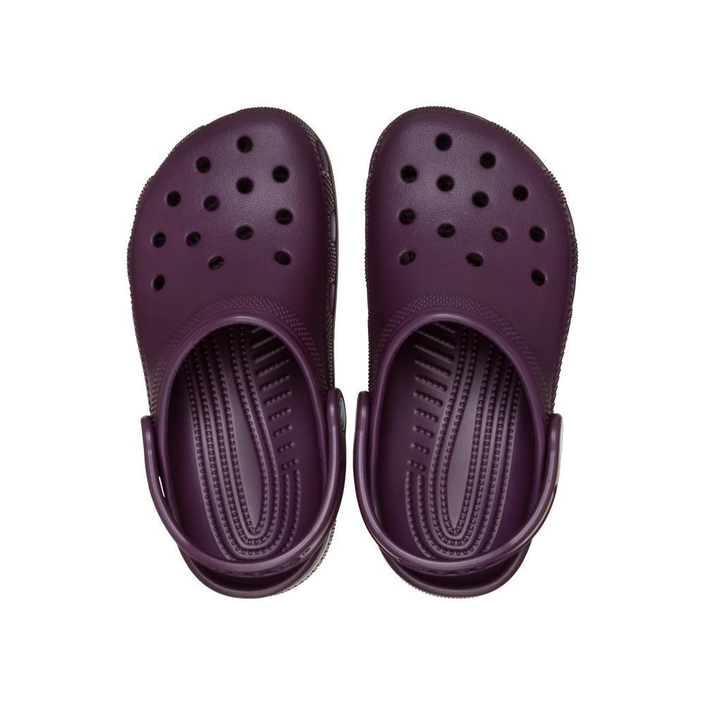 Sandália Crocs Classic Clog Kids Plush Plum Plush Plum 5