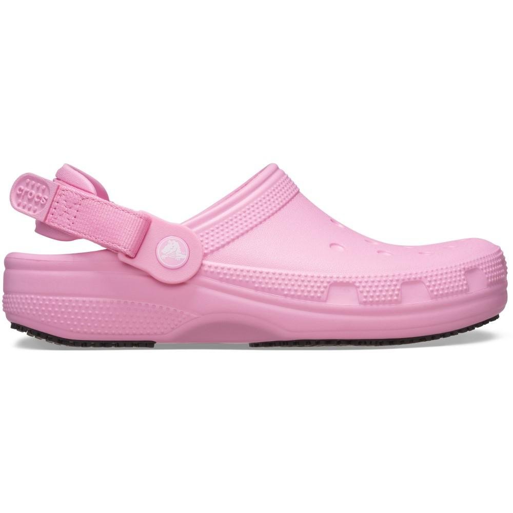 Sandália Crocs Classic Work Clog Pink Tweed