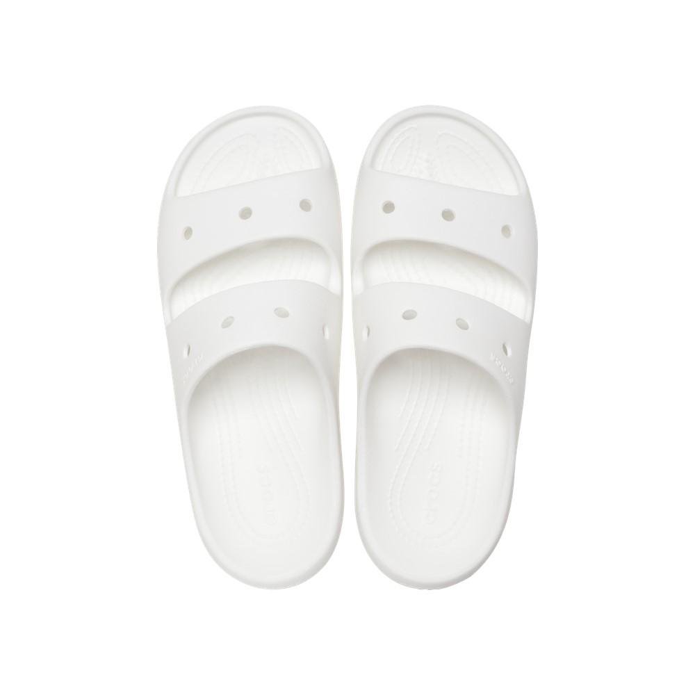 Sandália crocs classic sandal v2 white Branco 5