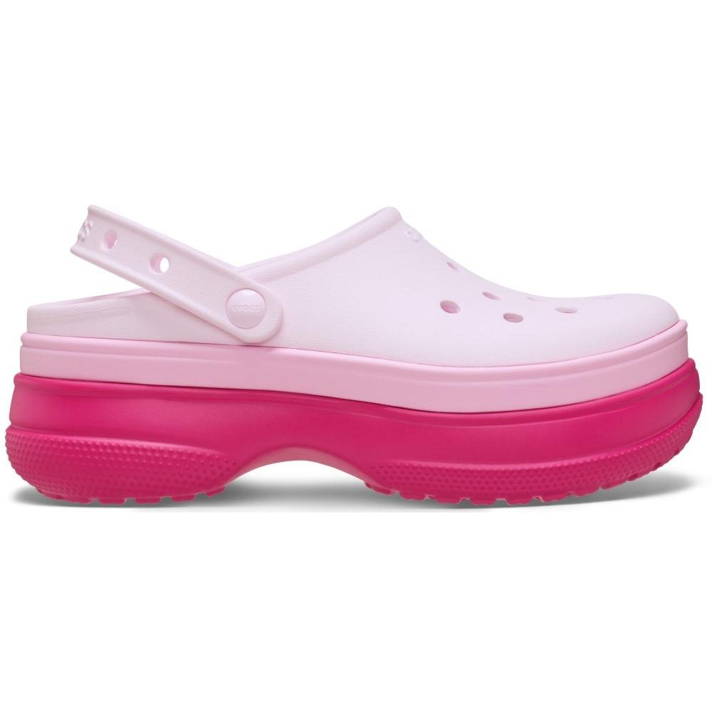 Sandália Crocs Classic Stacked Clog DRAGON FRUIT
