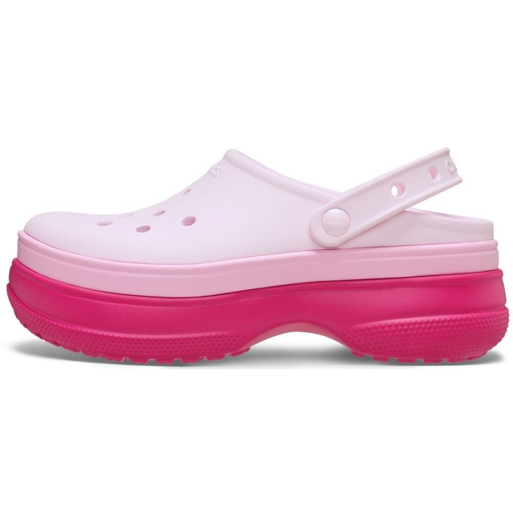 Sandália Crocs Classic Stacked Clog DRAGON FRUIT Dragon Fruit 3