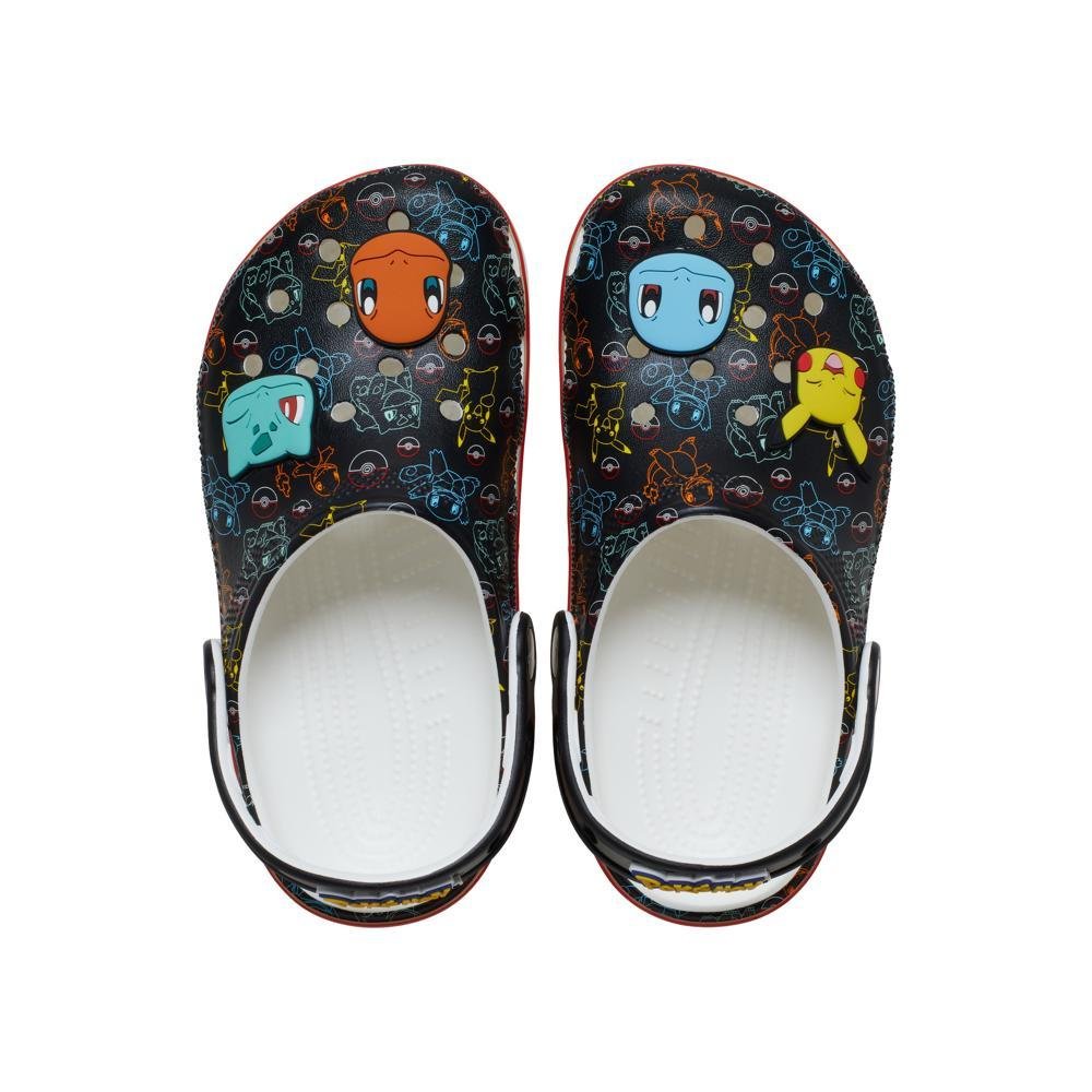 Sandália crocs classic pokémon print clog t multi Preto 5