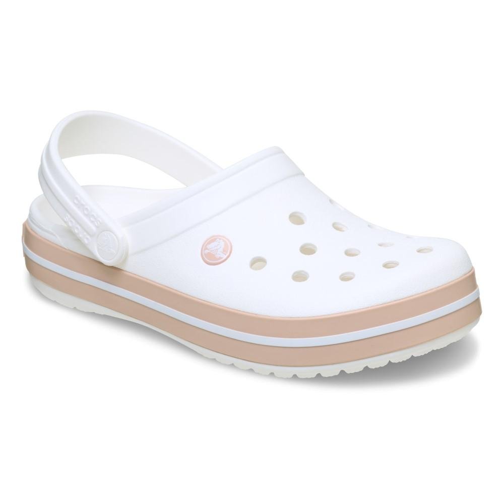 Sandália Crocs Crocband Clog WHITE/PINK CARAMEL White/Pink Caramel 3